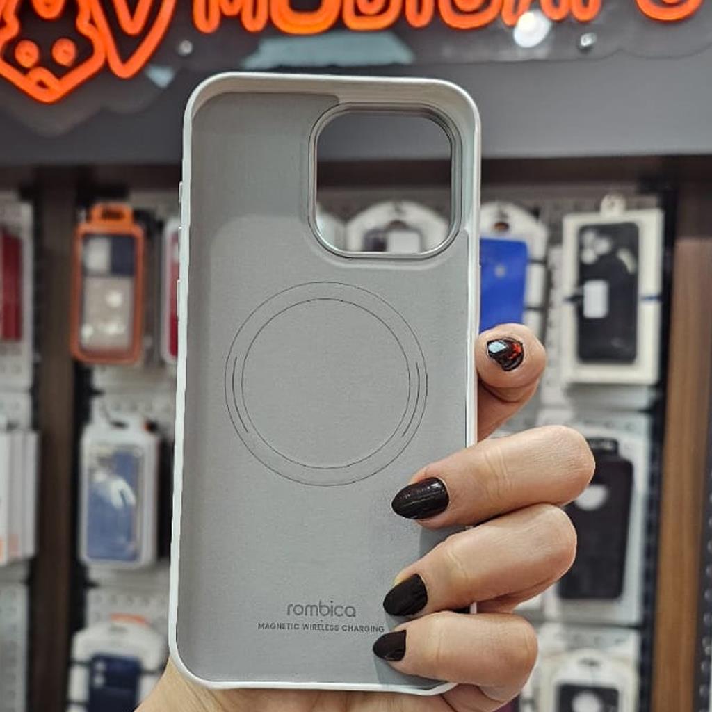 Apple Iphone 15 Pro Max Rombica Maze Gizli Magsafe Mika Kılıf