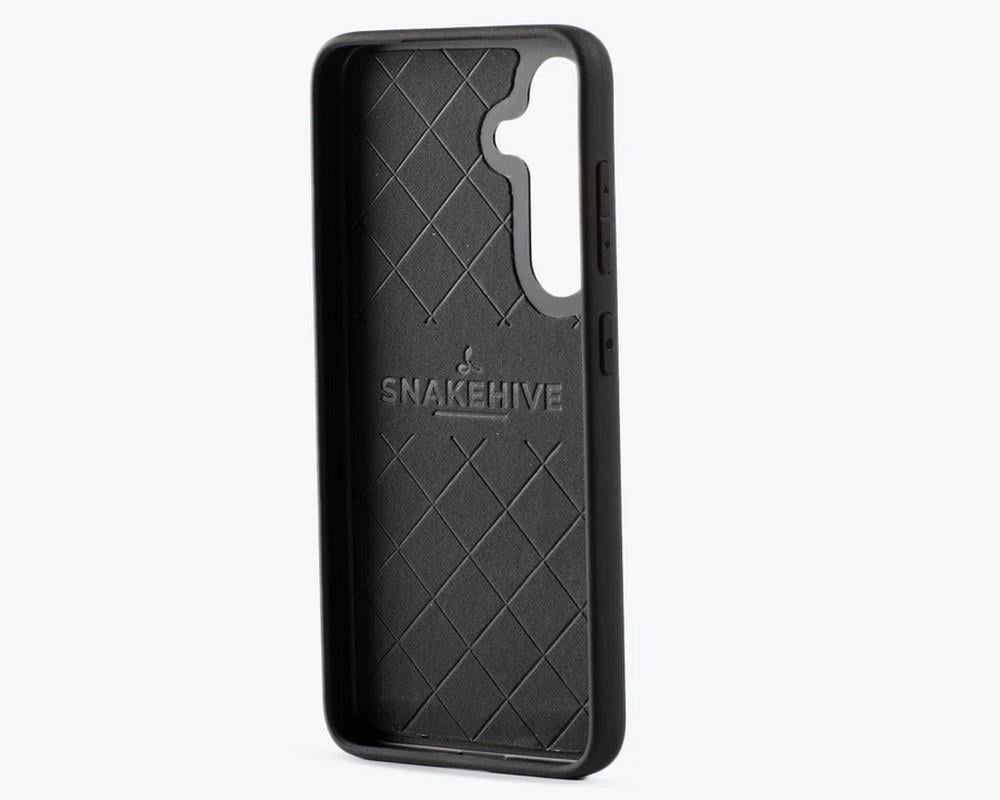 Samsung Galaxy S24 Plus Uyumlu, Hakiki Deri, El Yapımı Standlı Kılıf