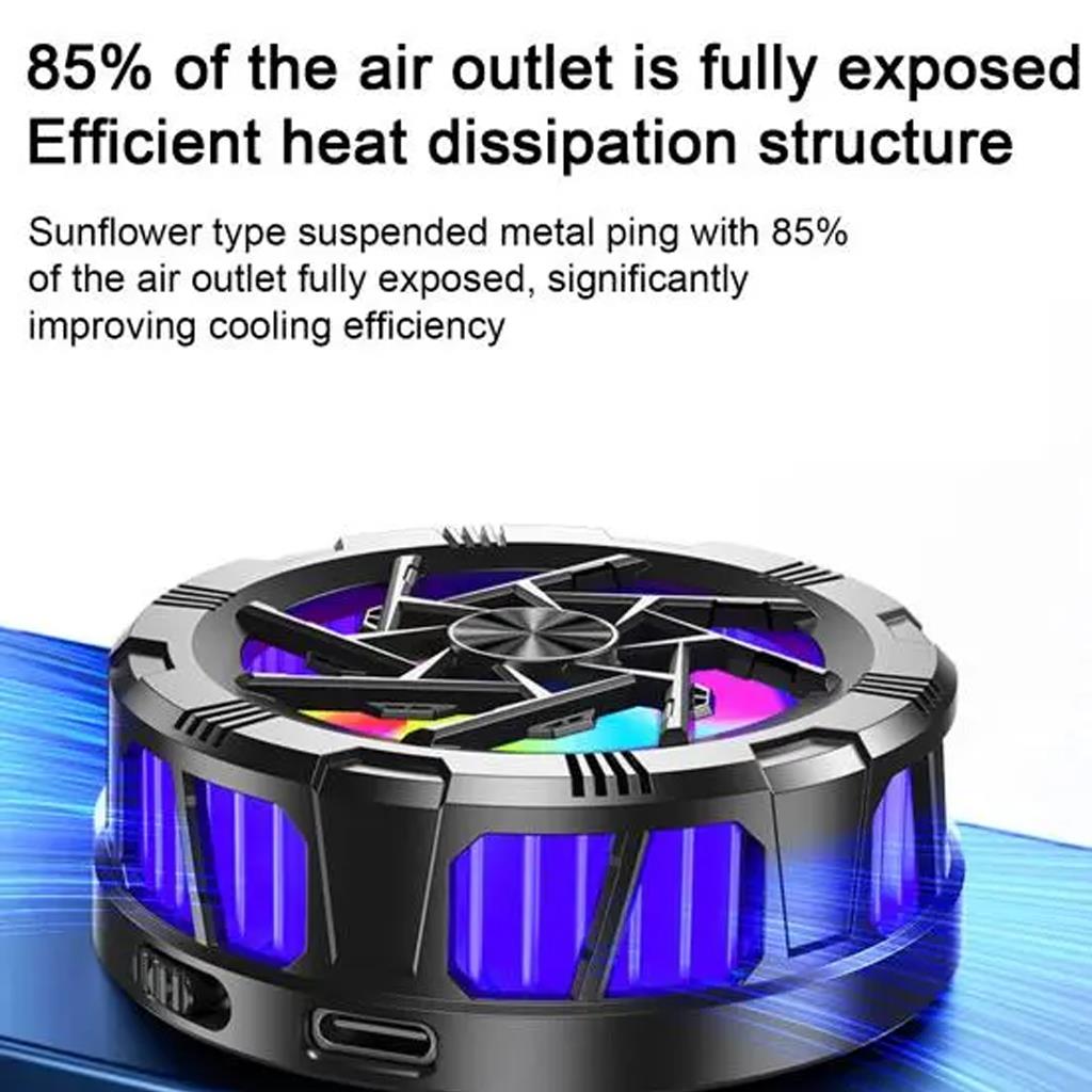 Sharex Al-11 Metal Plakalı Telefon Soğutucu Fan