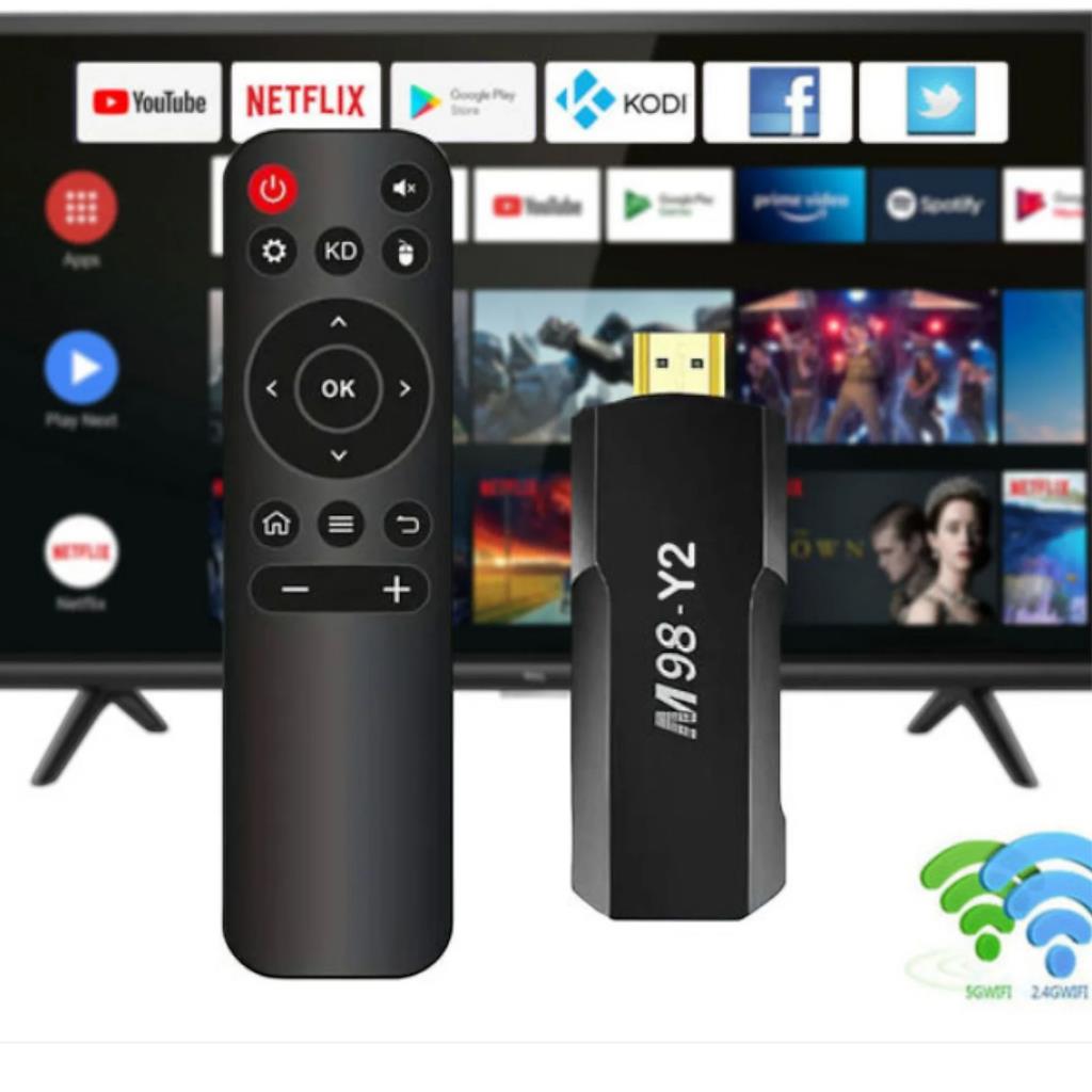 Sharex M98-Y2 Mini TV Stick Android 11 Allwinner H313 TV Kutusu 4K Wifi Kablosuz HDMI Video Verici Google Yardımcısı