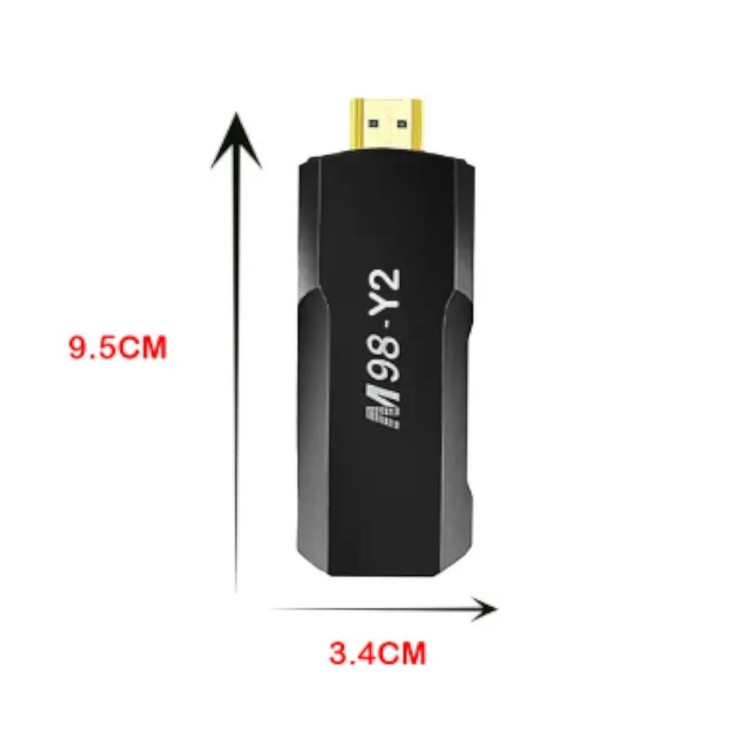 Sharex M98-Y2 Mini TV Stick Android 11 Allwinner H313 TV Kutusu 4K Wifi Kablosuz HDMI Video Verici Google Yardımcısı
