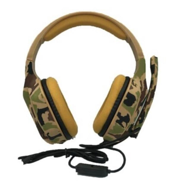 KULAKLIK Simex Game-S1 360 Army Kamuflaj Kablolu Oyun Kulaklığı