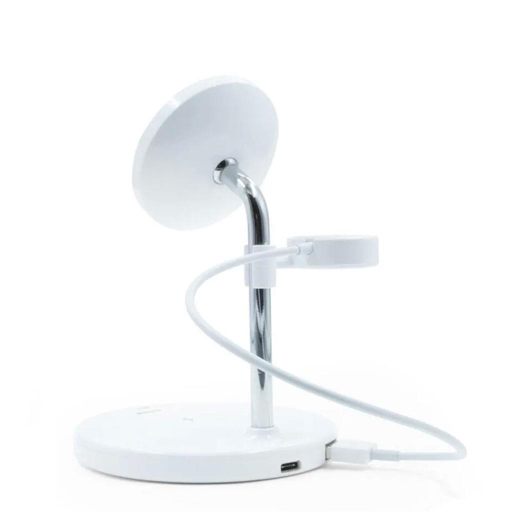 ŞARJ / DATA KABLOLARI Simex Triplo Sps-05 3in1 Kablosuz Hızlı Sarj Standı