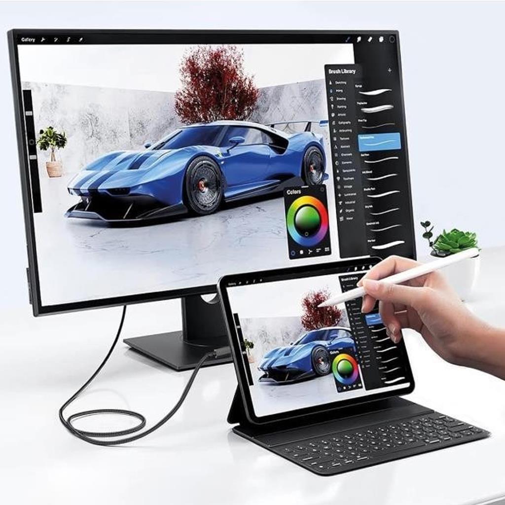 Sunix HD-03 4K USB-C HDMI 185 Cm Görüntü Aktarım Kablosu