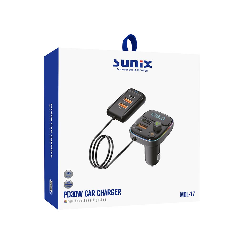 Sunix MDL-17 PD 30W 1 Metre Uzayan Kablolu FM Transmitter