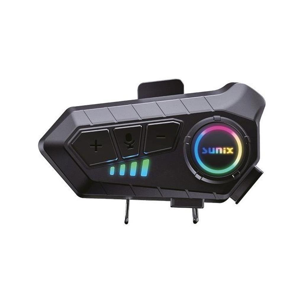 Sunix Ntr-101 1000 Mah IPX6 Su Geçirmez V5.3 Intercom Motosiklet Kask Kulaklığı