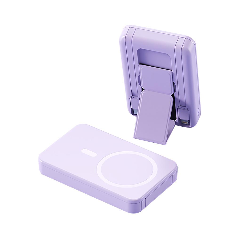 Sunix PB-47 10.000 mAh 22.5W Kendinden Kablolu Magsafe Standlı Powerbank