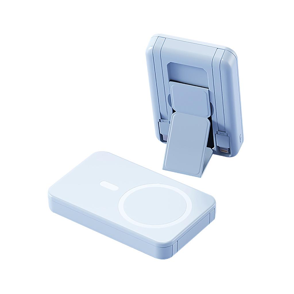 Sunix PB-47 10.000 mAh 22.5W Kendinden Kablolu Magsafe Standlı Powerbank