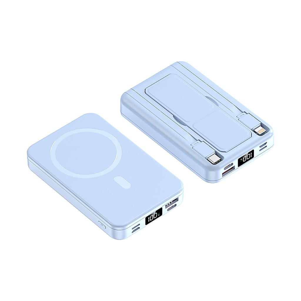 Sunix PB-47 10.000 mAh 22.5W Kendinden Kablolu Magsafe Standlı Powerbank