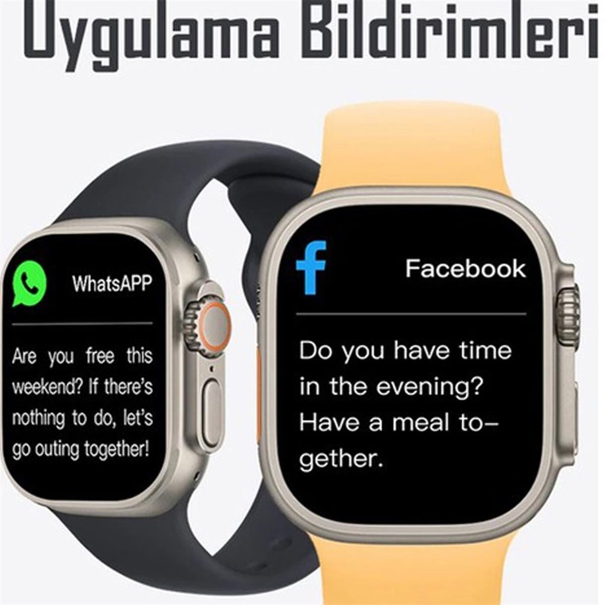 Akıllı Saat / Bileklik T900 Ultra Akıllı Kol Saati
