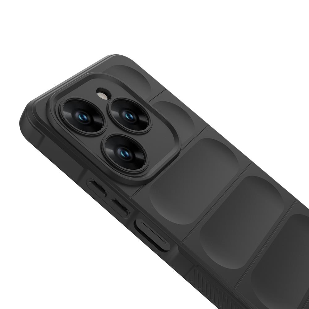 Tecno Spark 20 Pro 4G Kılıf Esnek TPU Oyuklu Arka Yüzey Tasarımlı Zore Etnik Silikon Kapak