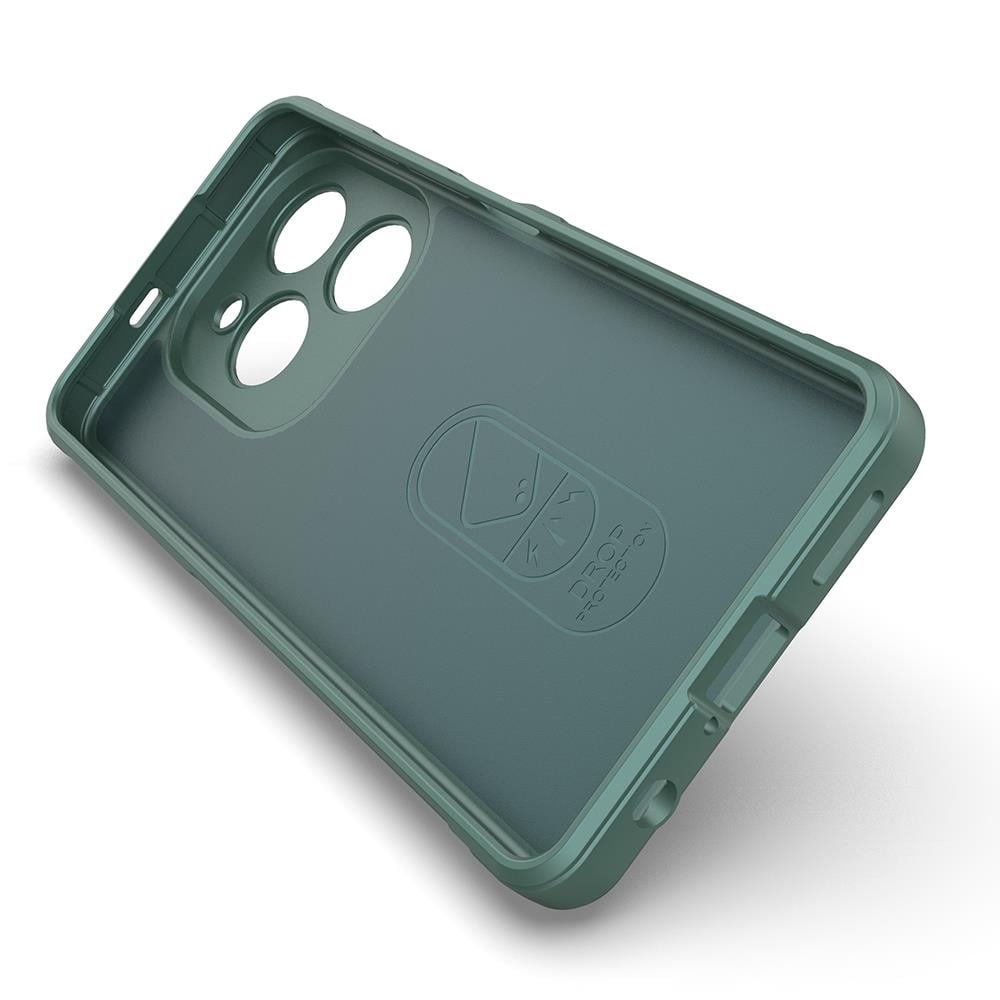 Tecno Spark 20 Pro 4G Kılıf Esnek TPU Oyuklu Arka Yüzey Tasarımlı Zore Etnik Silikon Kapak