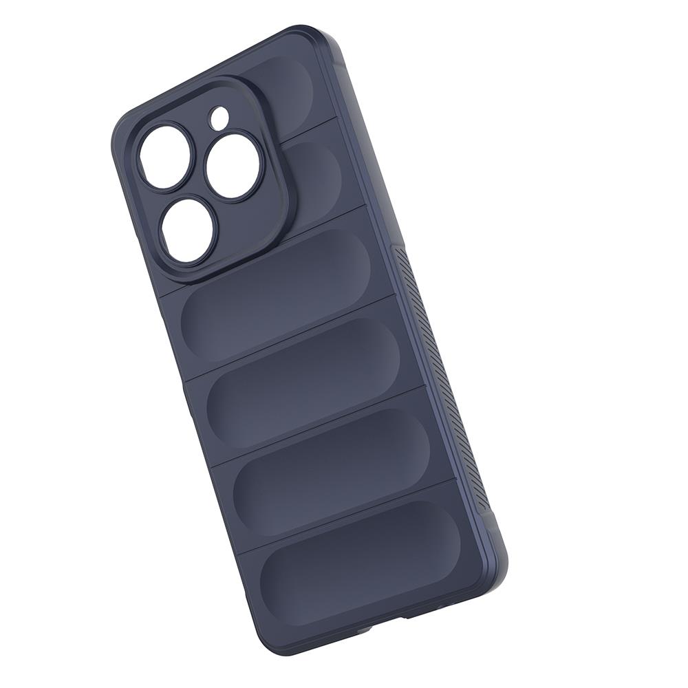 Tecno Spark 20 Pro 4G Kılıf Esnek TPU Oyuklu Arka Yüzey Tasarımlı Zore Etnik Silikon Kapak