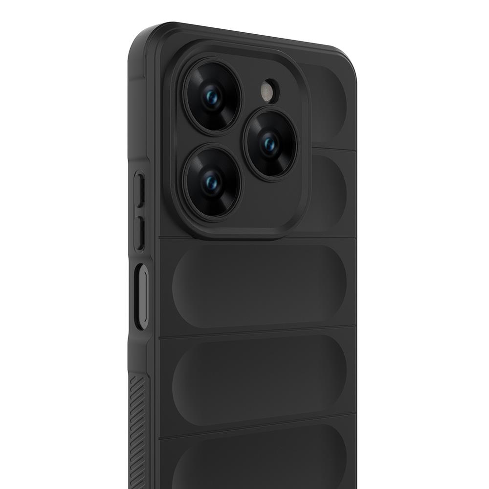 Tecno Spark 20 Pro 4G Kılıf Esnek TPU Oyuklu Arka Yüzey Tasarımlı Zore Etnik Silikon Kapak