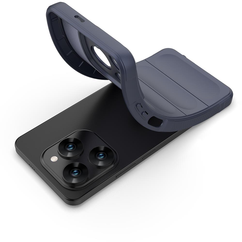 Tecno Spark 20 Pro 4G Kılıf Esnek TPU Oyuklu Arka Yüzey Tasarımlı Zore Etnik Silikon Kapak