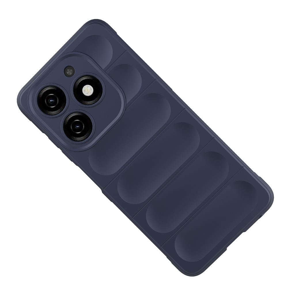 Tecno Spark 20C Kılıf Esnek TPU Oyuklu Arka Yüzey Tasarımlı Zore Etnik Silikon Kapak