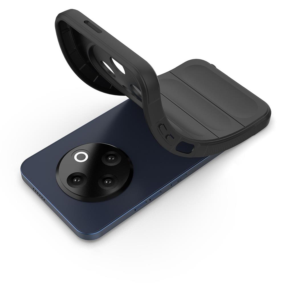 Tecno Spark 30C 4G Kılıf Esnek TPU Oyuklu Arka Yüzey Tasarımlı Zore Etnik Silikon Kapak