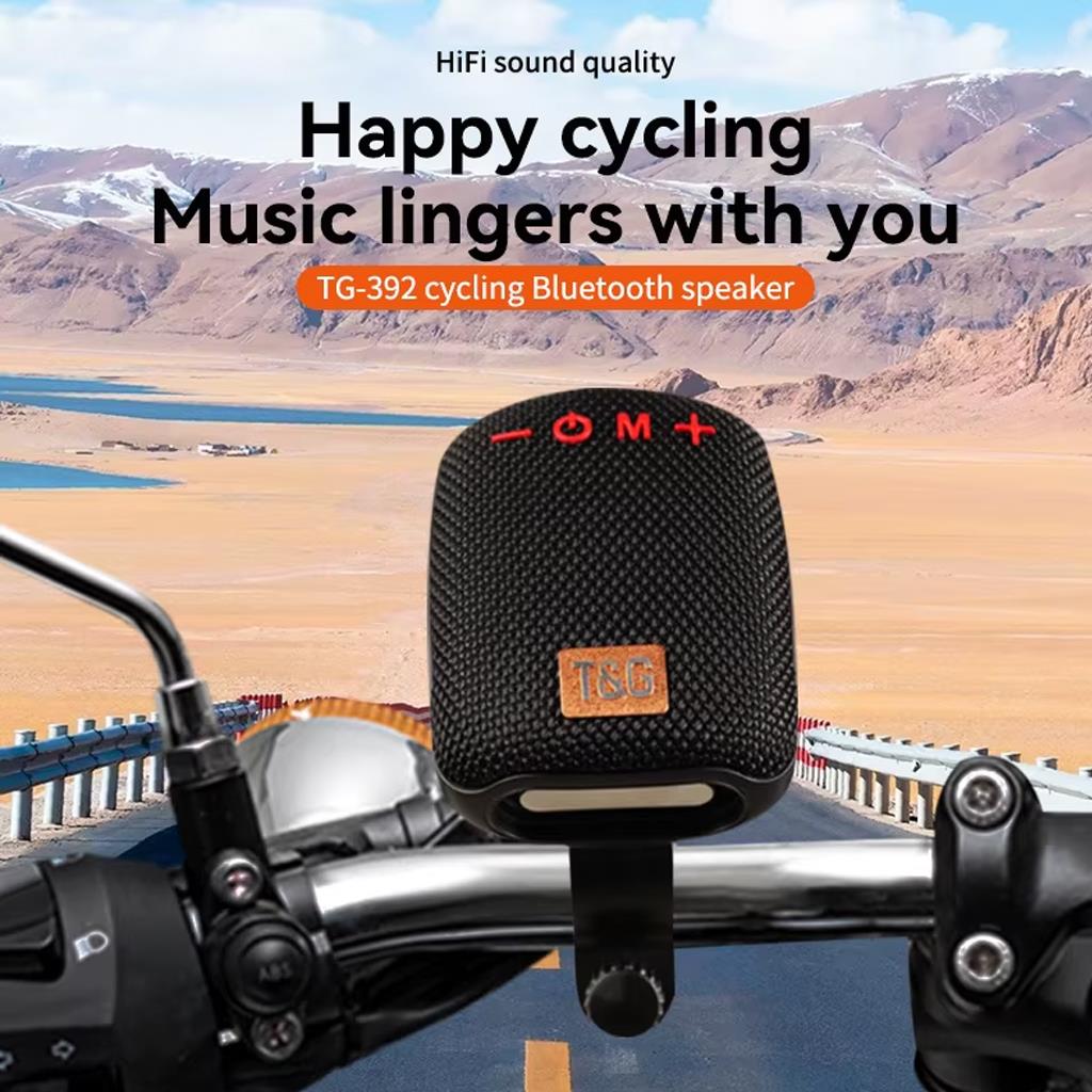 T&G TG-392 Bisiklet Taşıma Aparatlı Bluetooth Hoparlör
