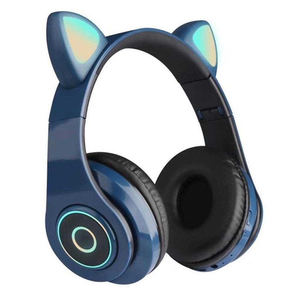 KULAKLIK Torima VZV-B39 Işıklı Kedi Kulak Figürlü Kablosuz Bluetooth Kulaklık