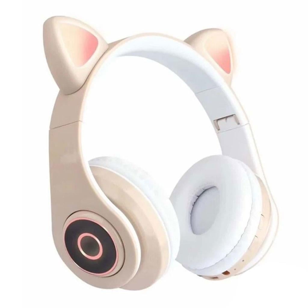 KULAKLIK Torima VZV-B39 Işıklı Kedi Kulak Figürlü Kablosuz Bluetooth Kulaklık
