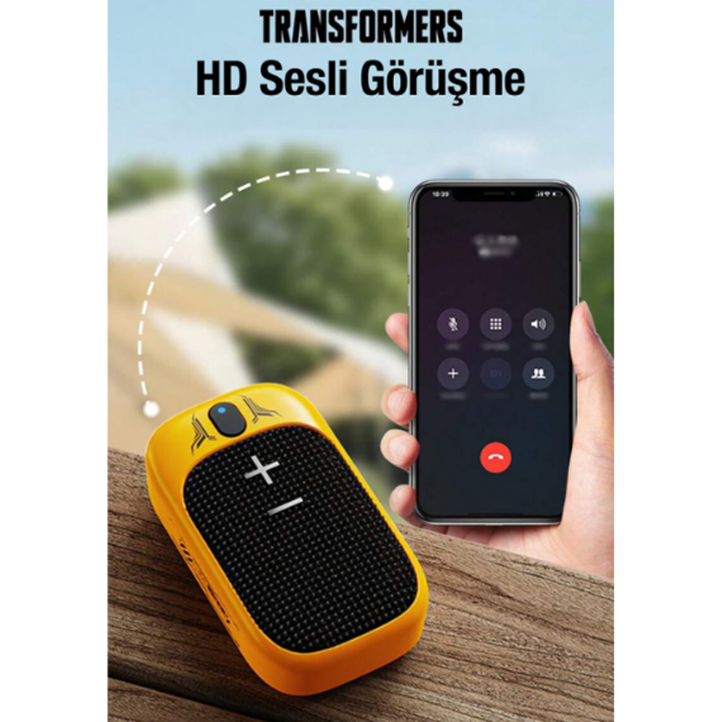 Transformers TF-Y07 IPX5 Sertifikalı Kablosuz Yaka Hoparlör
