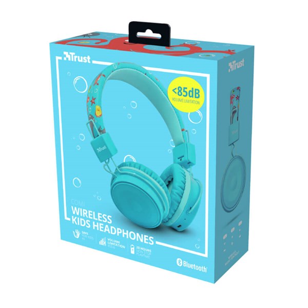 KULAKLIK Trust Kids Wireless Kafabantlı Çocuk Kulaklığı (85dB)