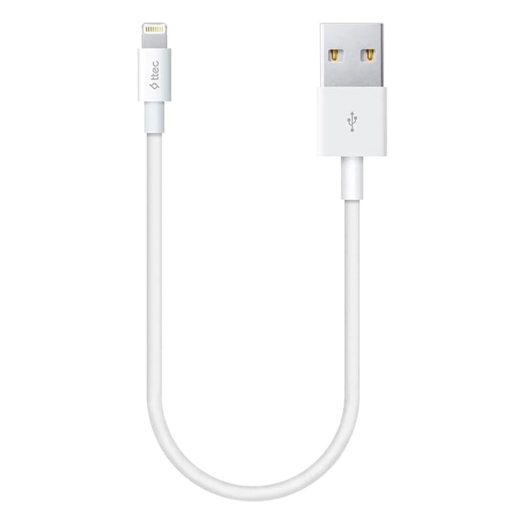 Ttec 2DK28UG AlumiCable Mini 30cm Hızlı Şarj Destekli Ekstra Dayanıklı Örgü USB To Lightning Şarj Ve Data Kablosu