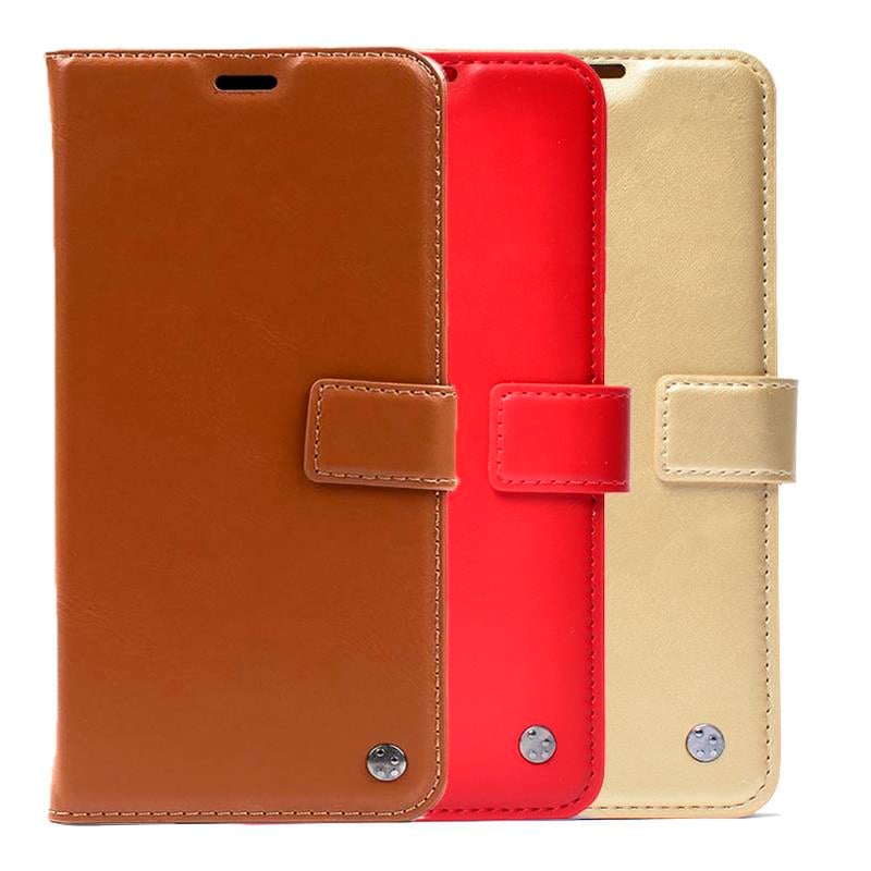 Vivo V50 Lite 5G Kılıf Zore Kar Deluxe Kapaklı Kılıf