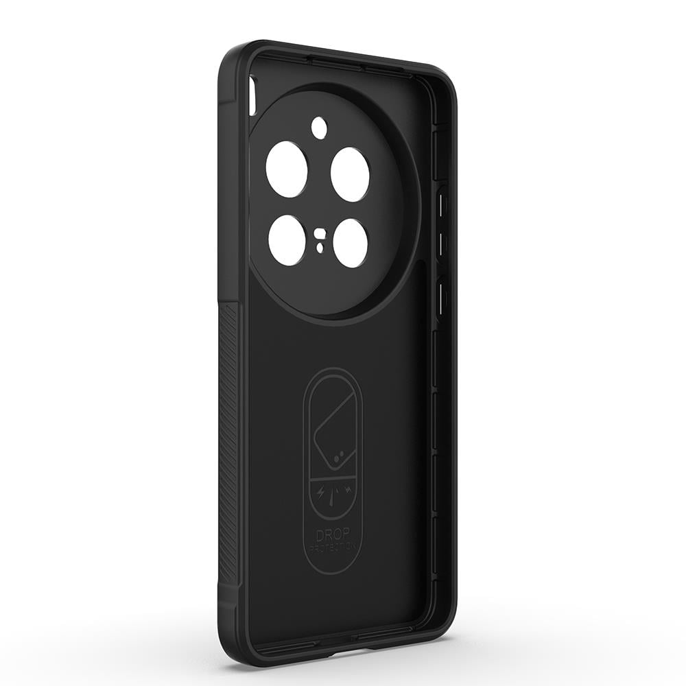 Vivo X200 Pro Kılıf Esnek TPU Oyuklu Arka Yüzey Tasarımlı Zore Etnik Silikon Kapak