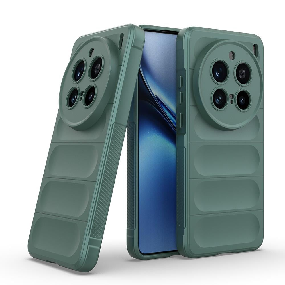 Vivo X200 Pro Kılıf Esnek TPU Oyuklu Arka Yüzey Tasarımlı Zore Etnik Silikon Kapak