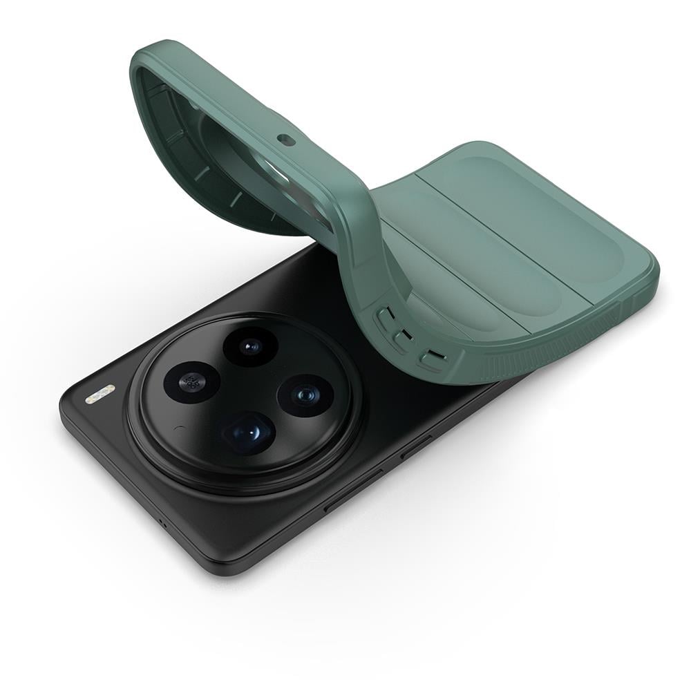 Vivo X200 Pro Kılıf Esnek TPU Oyuklu Arka Yüzey Tasarımlı Zore Etnik Silikon Kapak