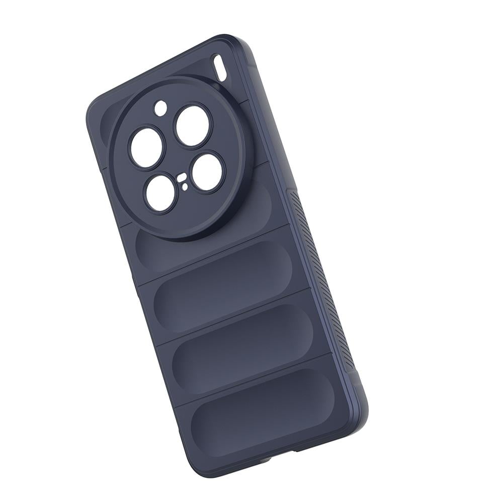 Vivo X200 Pro Kılıf Esnek TPU Oyuklu Arka Yüzey Tasarımlı Zore Etnik Silikon Kapak