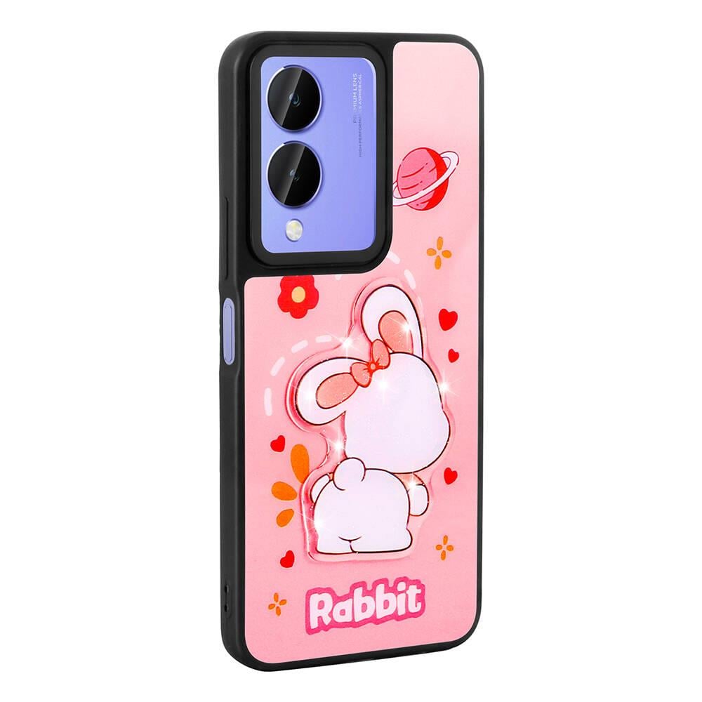 ViVo Y17s Case Shining Embossed Zore Amas Silicone Cover with Iconic Figure