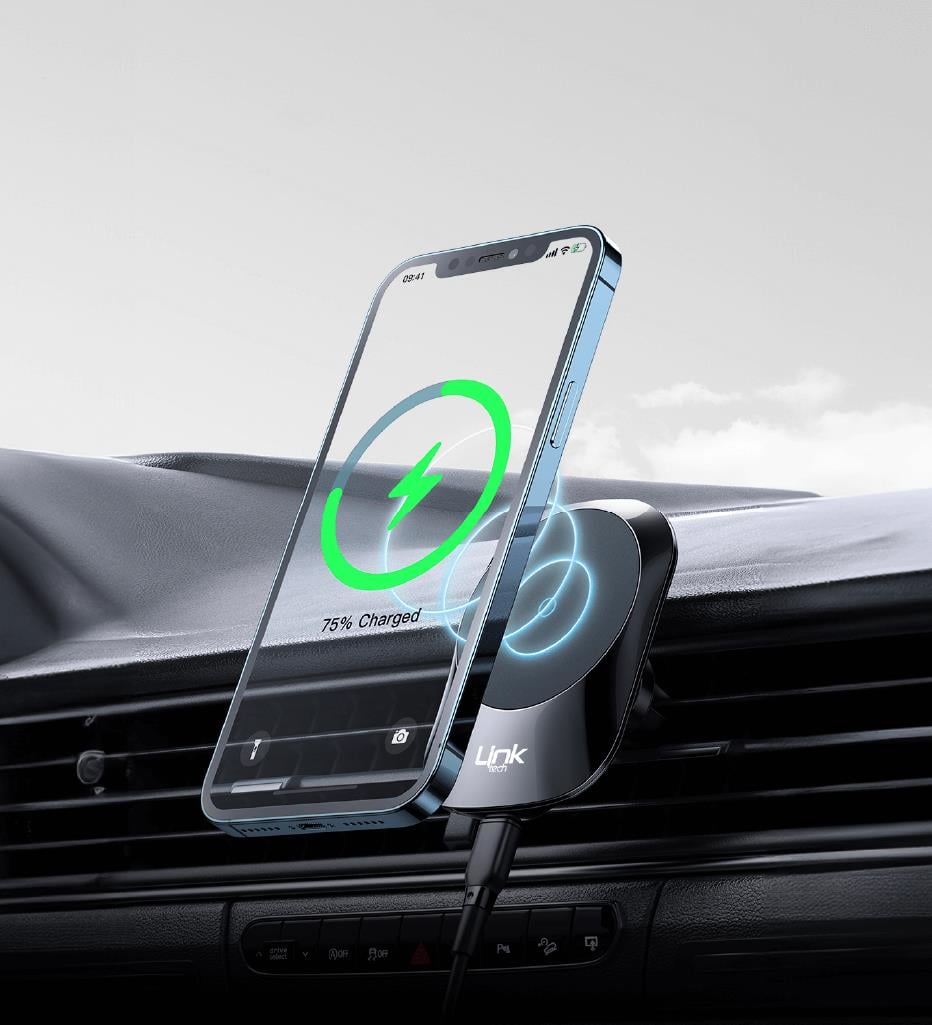 W793 Premium 15W QC 3.0 Wireless Şarj Aleti & Telefon Tutacağı