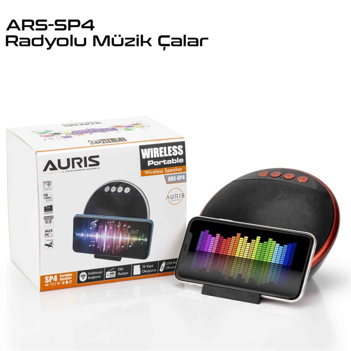 GÖRÜNTÜ & SES SİSTEMİ Wireless ARS-SP4 Bluetooth Hoparlör