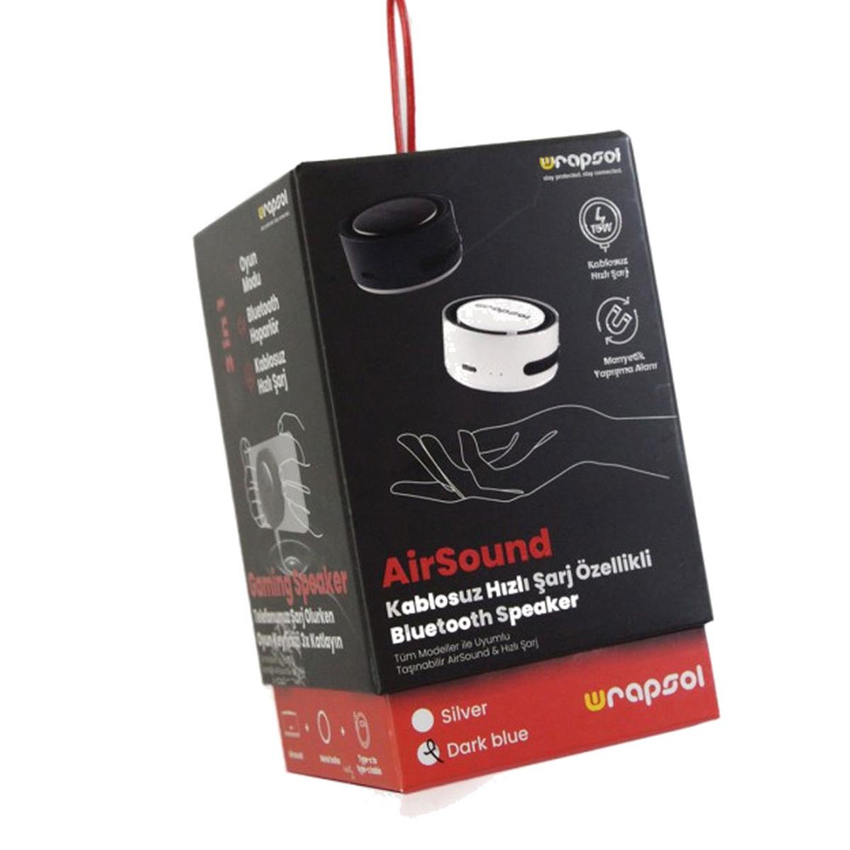 Hoparlörler Wrapsol AirSound 15W MagSafe Bluetooth Hoparlör