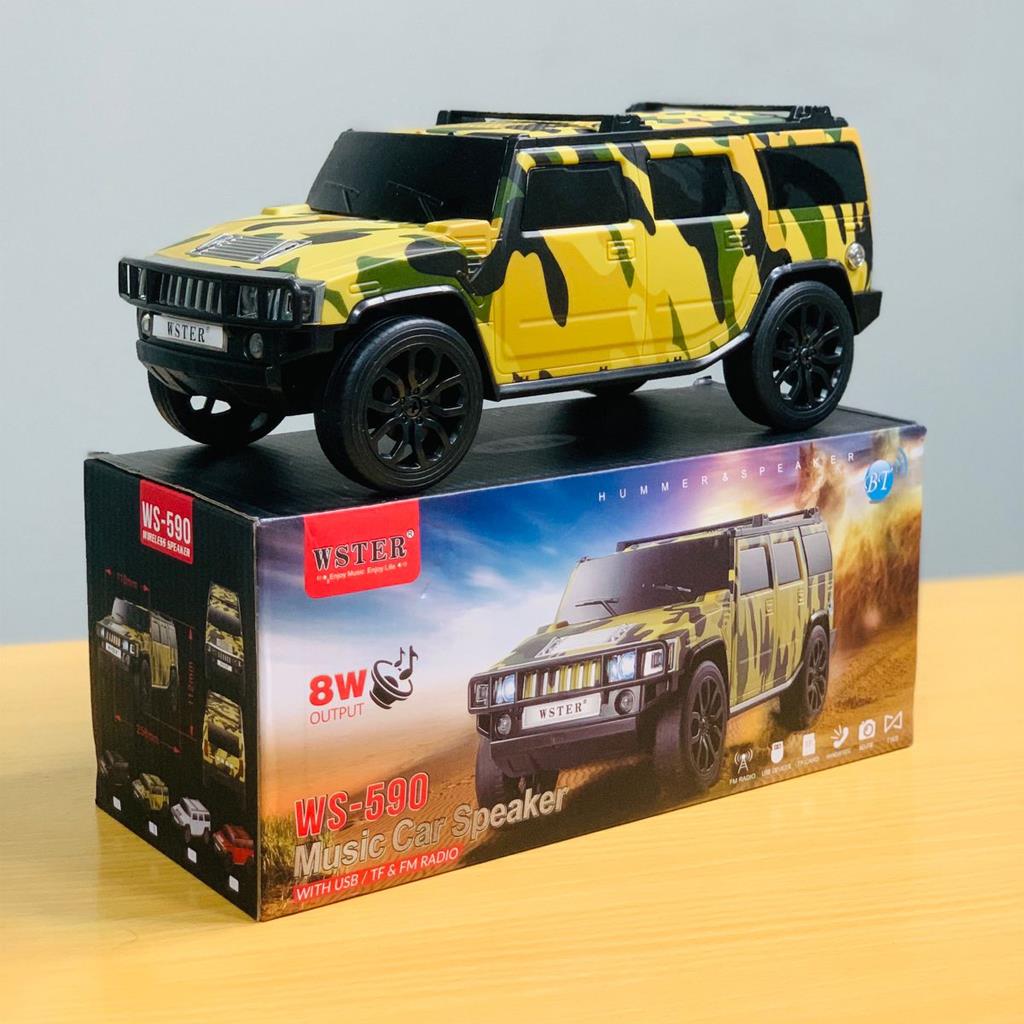WSTER WS-590 Hummer Araç Görünümlü Hoparlör