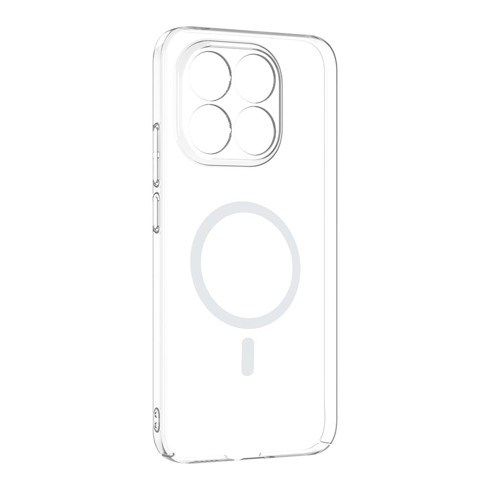 Xiaomi 15T Kamera Korumalı M-Safe Şarj Özellikli Şeffaf Zore London Sert PC Kapak