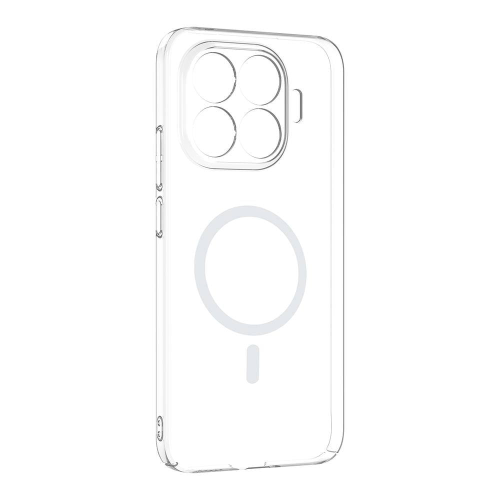 Xiaomi 15T Pro Kamera Korumalı M-Safe Şarj Özellikli Şeffaf Zore London Sert PC Kapak