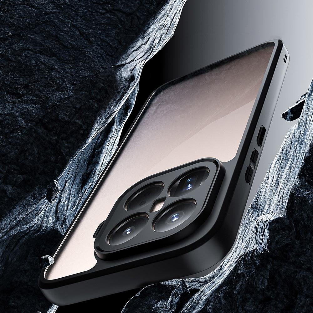 Xiaomi 15T Pro Kılıf Kamera Korumalı Şeffaf Arka Yüzey Zore New Roll Kapak