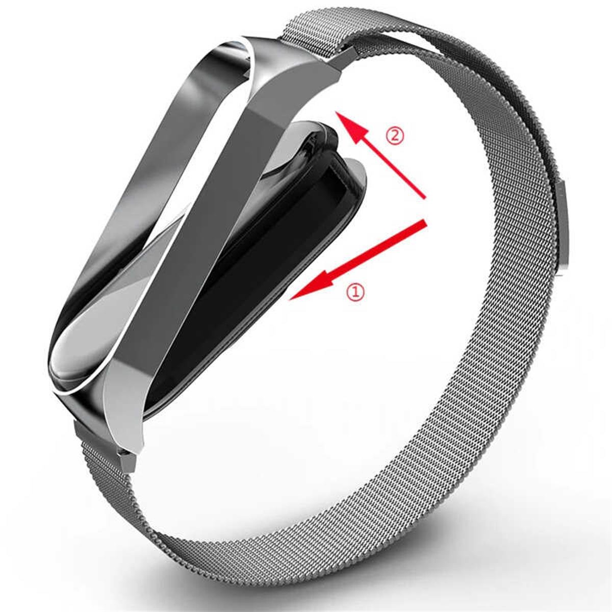 Xiaomi Mi Band 6 KRD-01 Metal Kordon