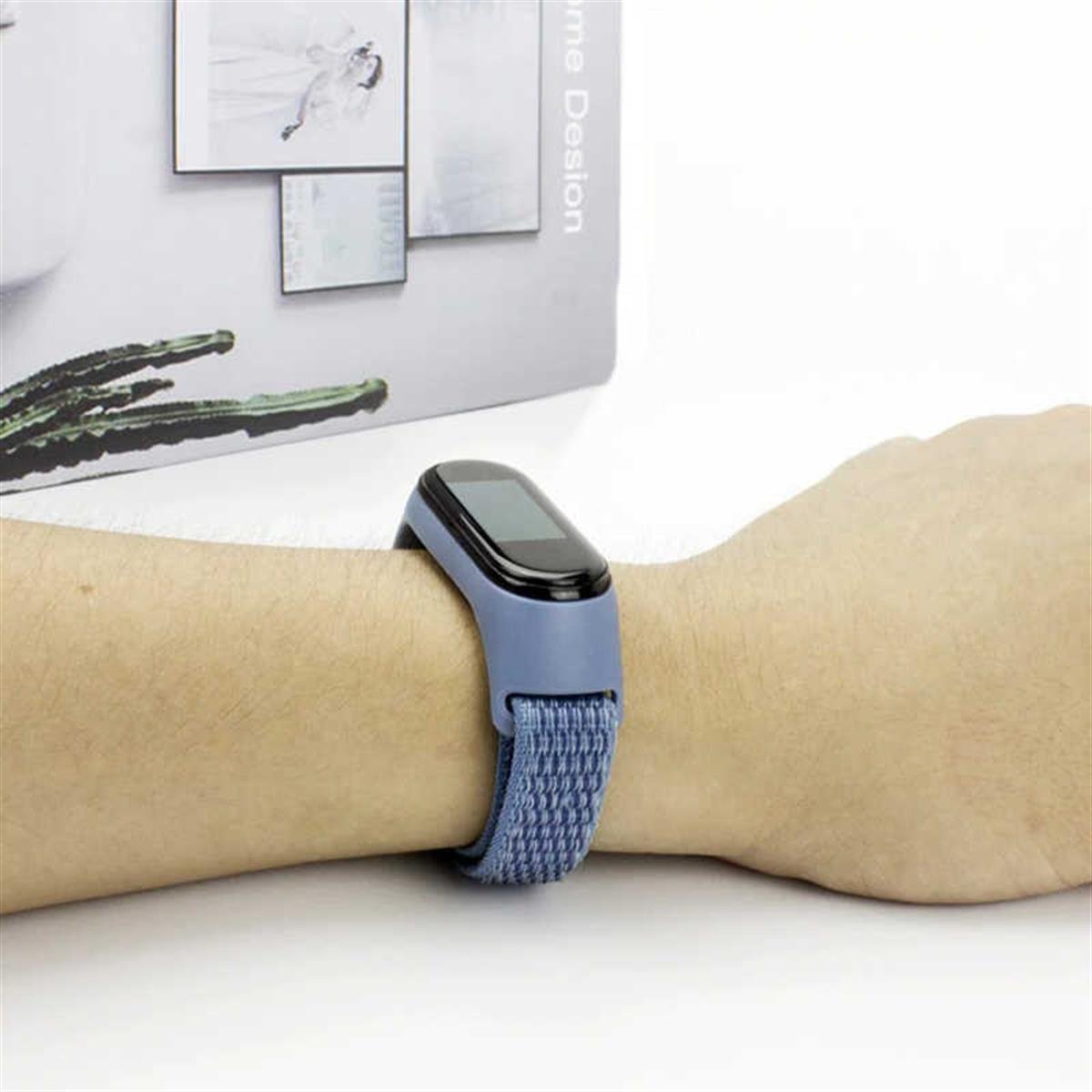 Xiaomi Mi Band 6 KRD-03 Hasır Kordon