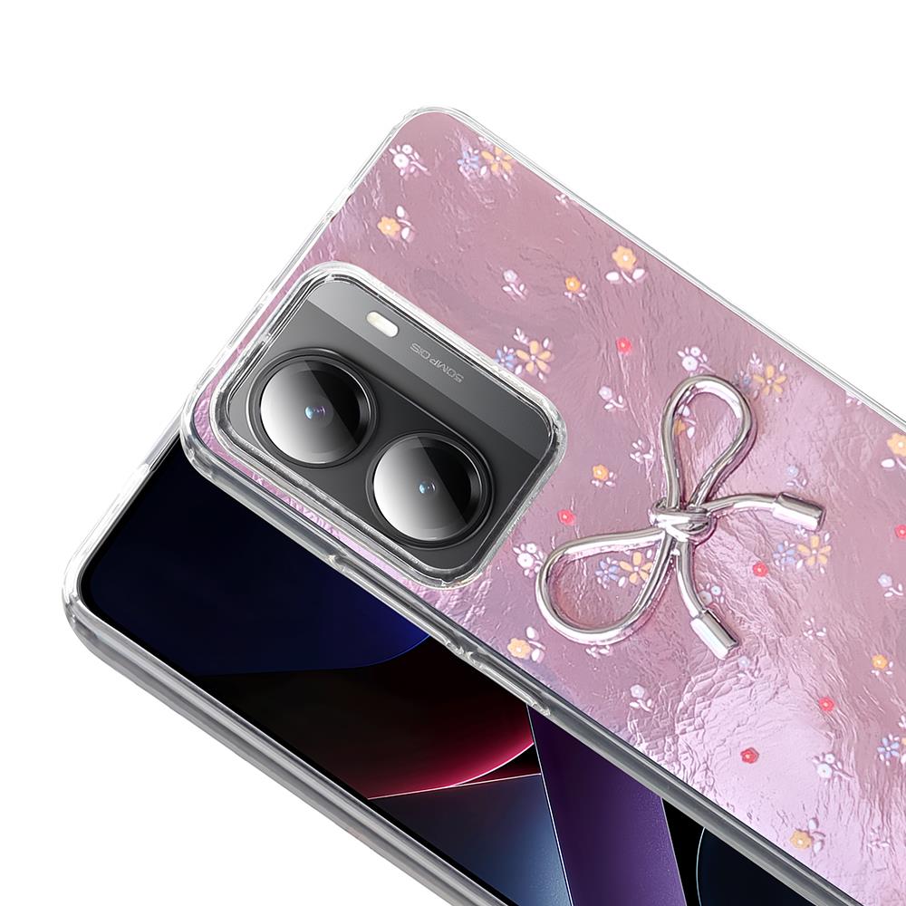 Xiaomi Poco X7 Pro Kılıf Kamera Korumalı Figürlü Zore Ponti Silikon Kapak