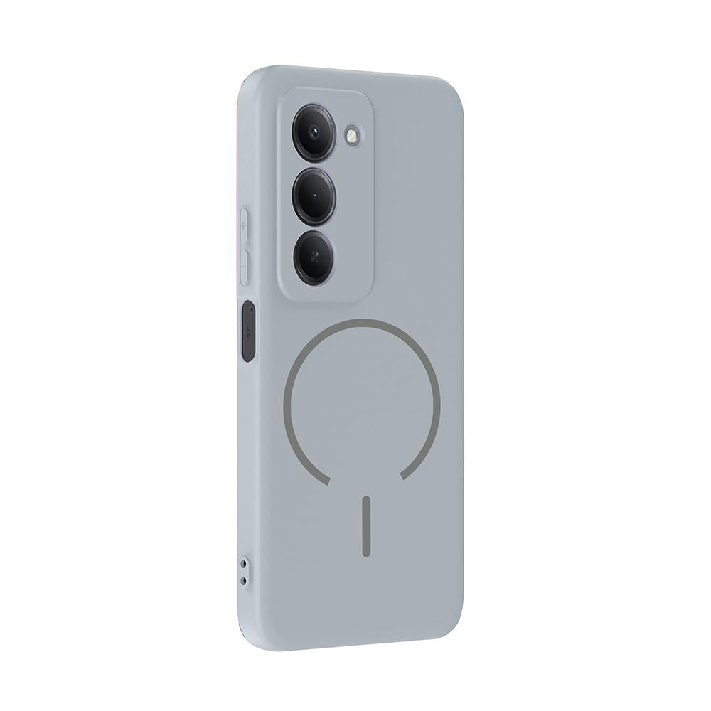Xiaomi Redmi 15 Kılıf M-safe Şarj Özellikli Zore Meta Kapak