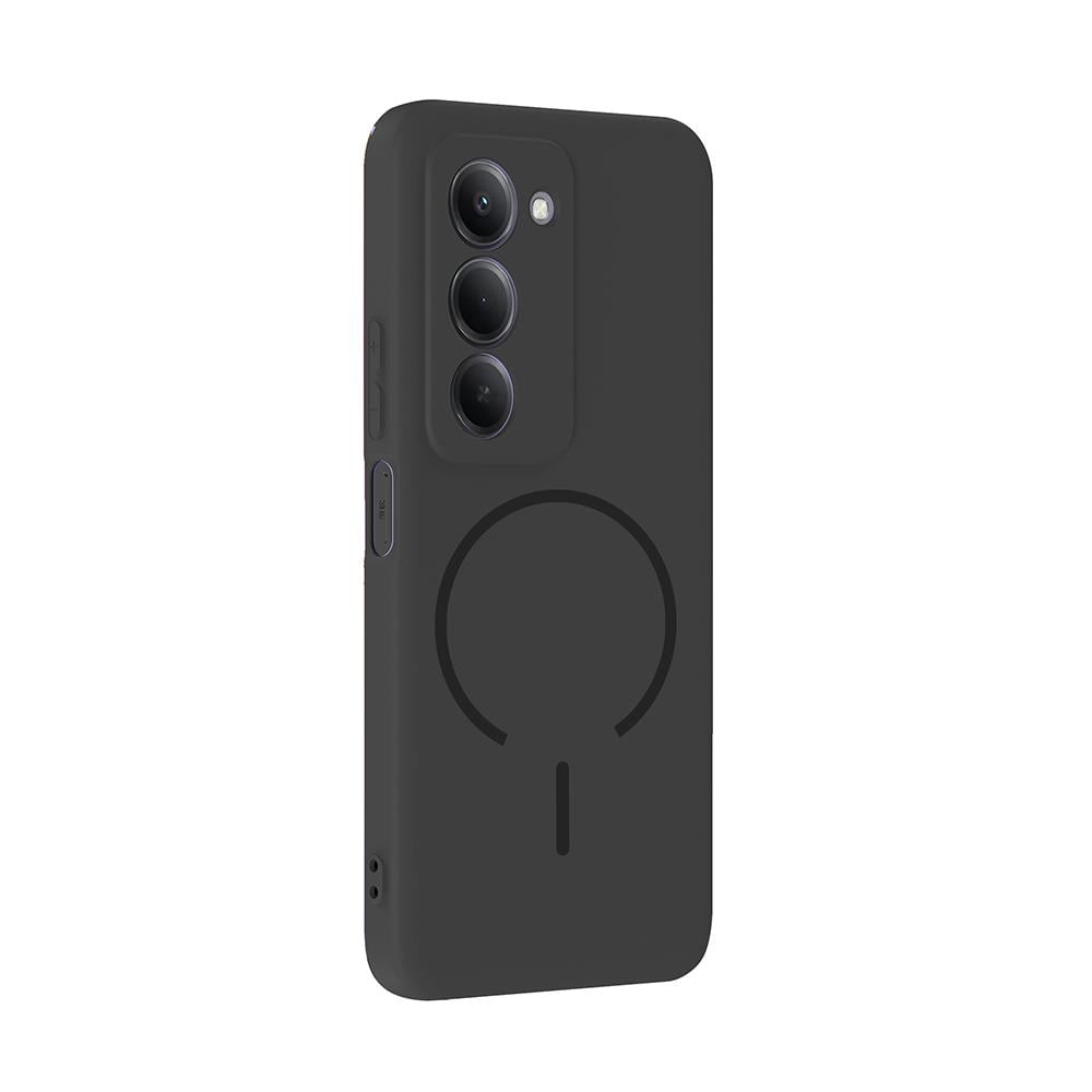 Xiaomi Redmi 15 Kılıf M-safe Şarj Özellikli Zore Meta Kapak