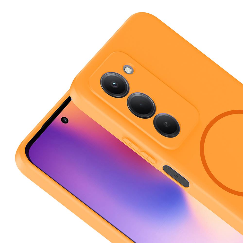 Xiaomi Redmi 15 Kılıf M-safe Şarj Özellikli Zore Meta Kapak