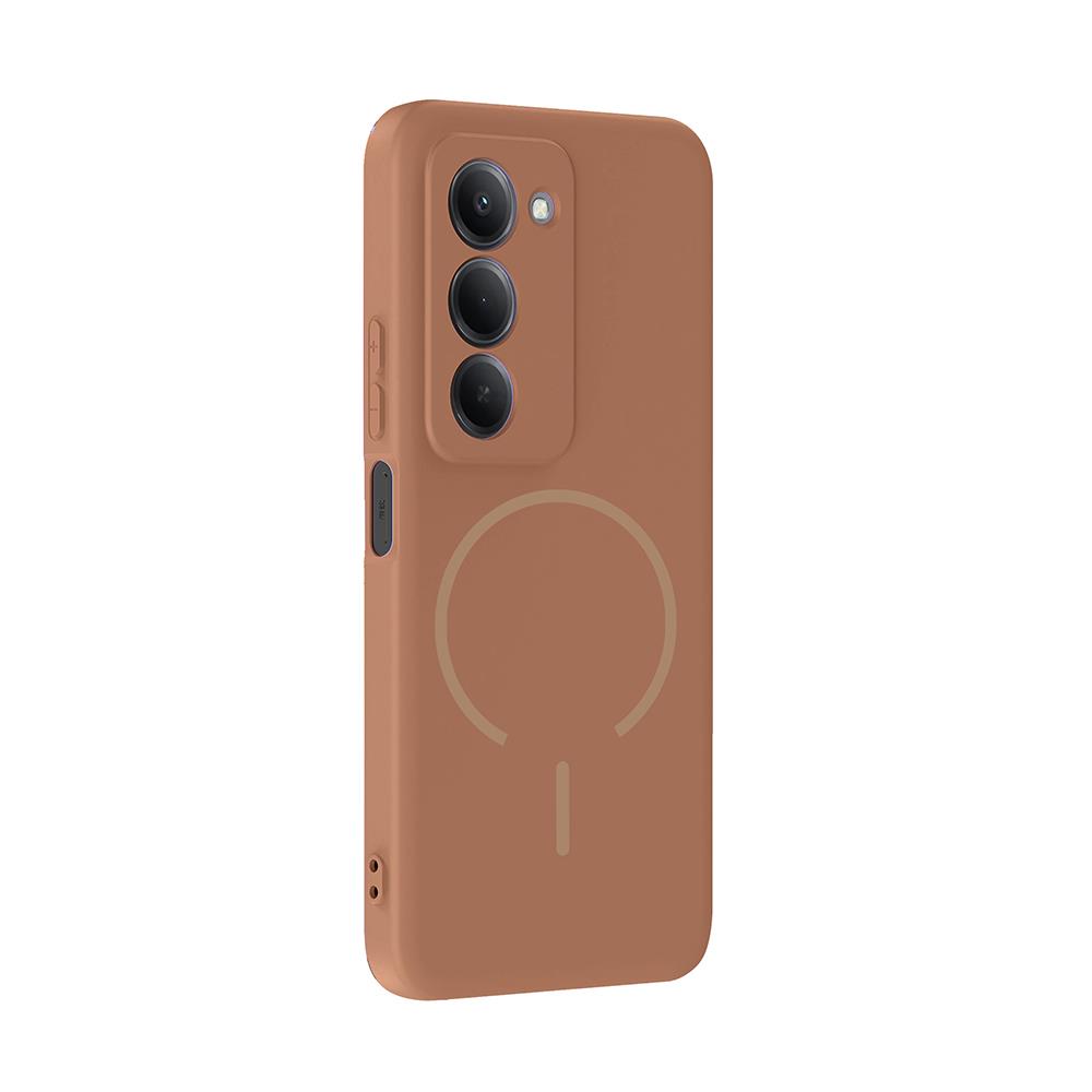 Xiaomi Redmi 15 Kılıf M-safe Şarj Özellikli Zore Meta Kapak