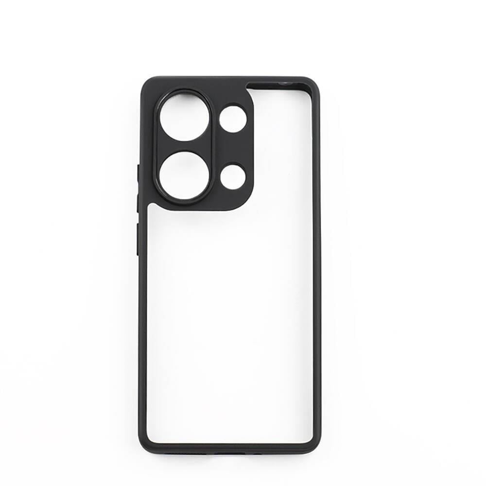 Xiaomi Redmi Note 13 Pro 4G Kılıf Kamera Korumalı Şeffaf Arka Yüzey Zore New Roll Kapak