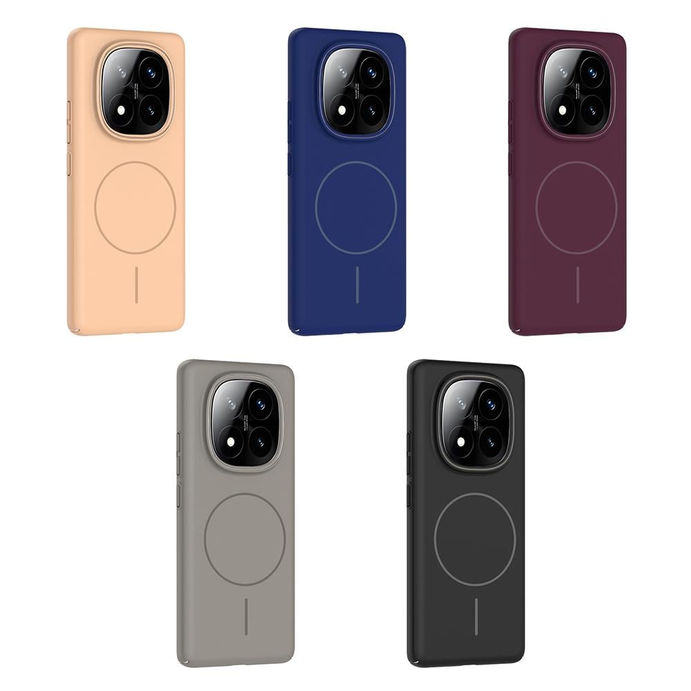 Xiaomi Redmi Note 14 Pro 4G Kılıf Magsafe Şarj Özellikli Zore Ruby Sert Kapak