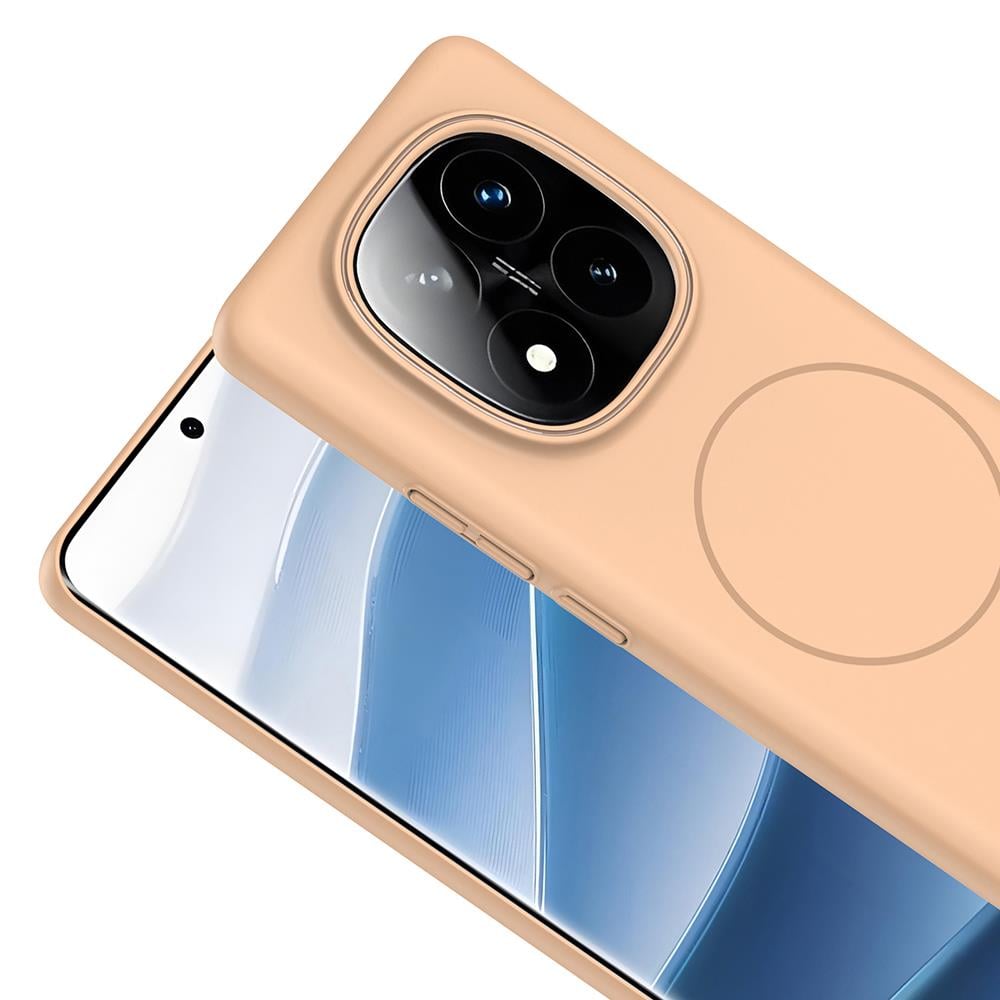 Xiaomi Redmi Note 14 Pro 4G Kılıf Magsafe Şarj Özellikli Zore Ruby Sert Kapak